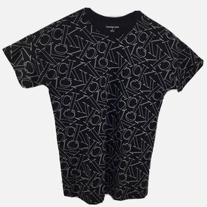 Calvin Klein Black and White Logo Tee